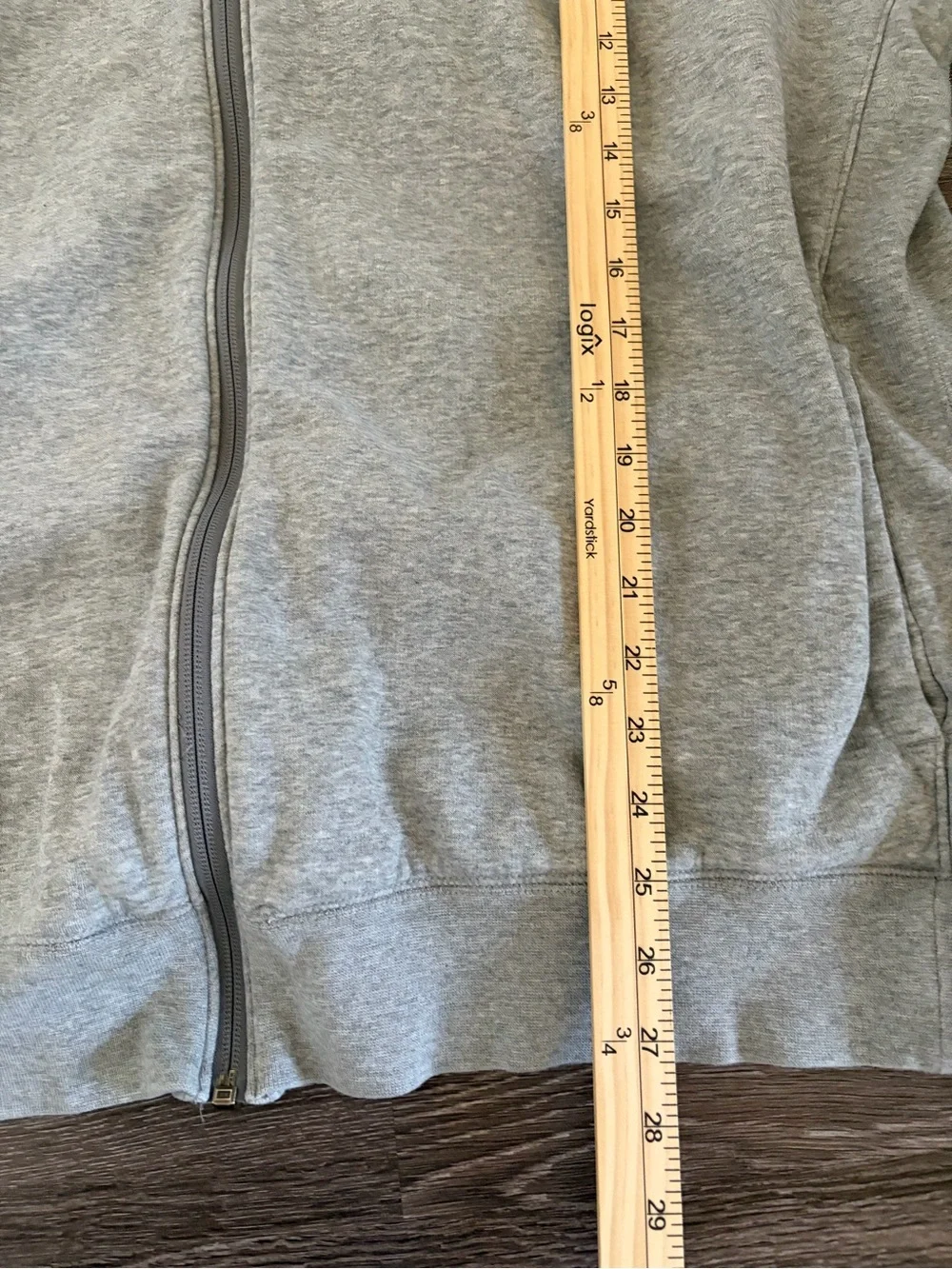 Nike Air Jordan Men's Large Jumpman Full Zip Fleece Hoodie Gray XXL